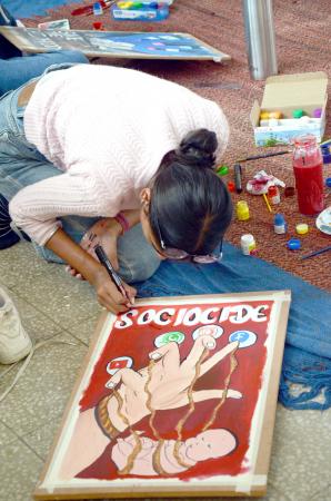 Poster Making Competition on 25-11-2024 in 13th Youth Festival